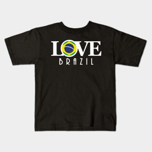LOVE Brazil Kids T-Shirt